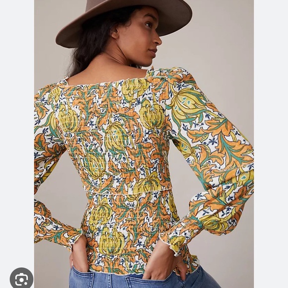 Anthropologie Pilcro The Rayna Relaxed Buttondown S - Picture 4 of 9